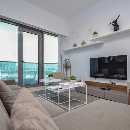Elegant 2Br View With Rooftop Pool The Bay Dubaj Zewnętrze zdjęcie