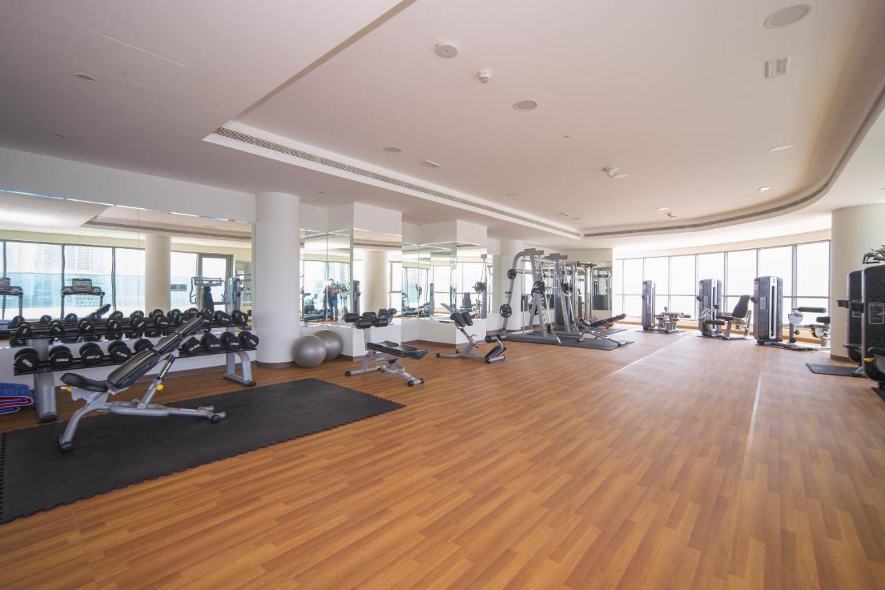 Elegant 2Br View With Rooftop Pool The Bay Dubaj Zewnętrze zdjęcie