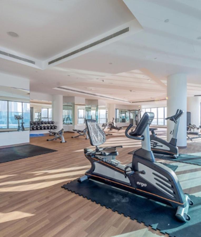 Elegant 2Br View With Rooftop Pool The Bay Dubaj Zewnętrze zdjęcie
