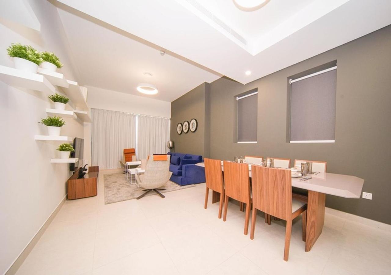 Elegant 2Br View With Rooftop Pool The Bay Dubaj Zewnętrze zdjęcie